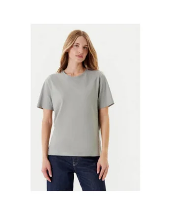 Tricou dama  3BVXD102P, Bumbac, Gri, Gri