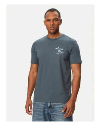 Tricou regular fit din bumbac cu logo contrastant pe piept