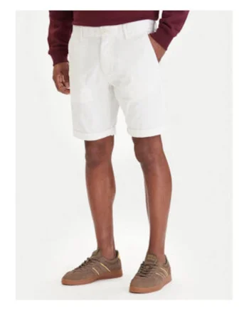 Pantaloni regular fit scurti chino