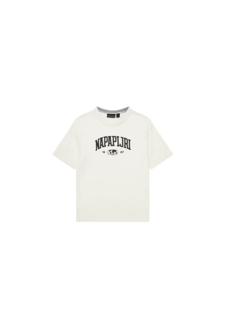 Tricou pentru baieti  NP0A891F2061, Bumbac, Ecru, Ecru