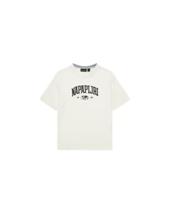 Tricou pentru baieti  NP0A891F2061, Bumbac, Ecru, Ecru