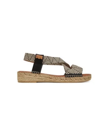 Espadrile dama  ELIANA, Textil, Negru