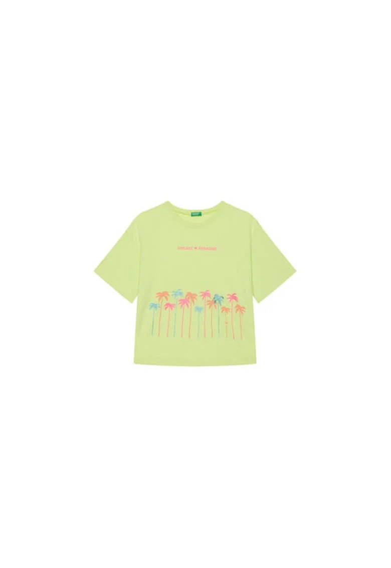 Tricou fete  35RYC10OZ, Bumbac organic, Galben, Galben