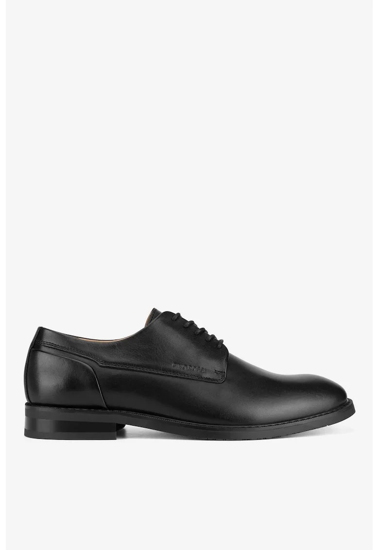 Pantofi barbati  5905588880905, Piele naturala, Negru, Negru