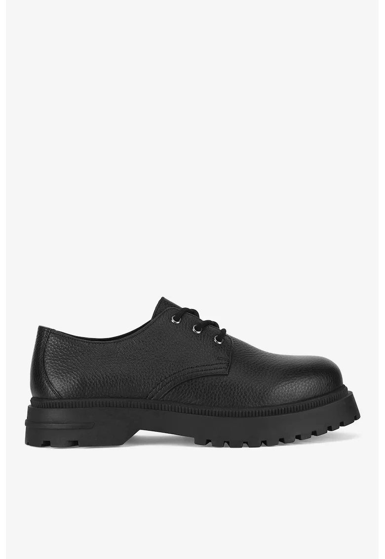 Pantofi barbati  5905588901976, Piele naturala, Negru, Negru