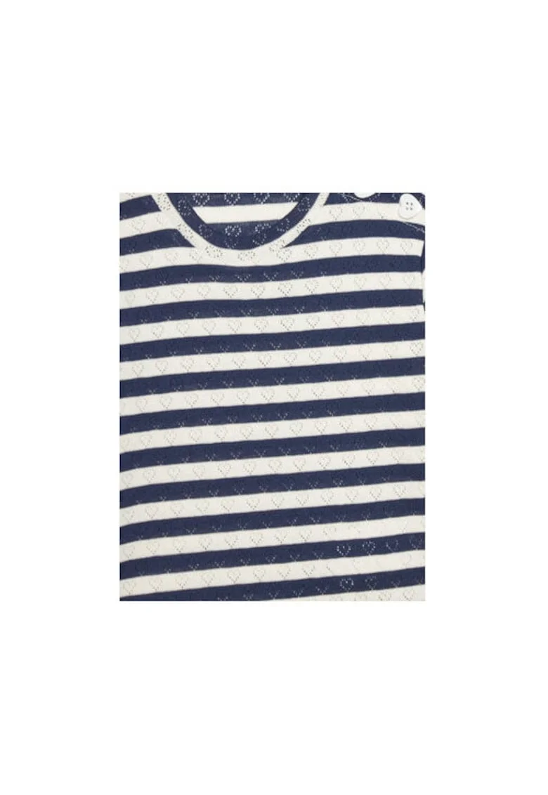 Bluza fete  33LQG10J7, Bumbac/Poliester, 98 CM, Bleumarin
