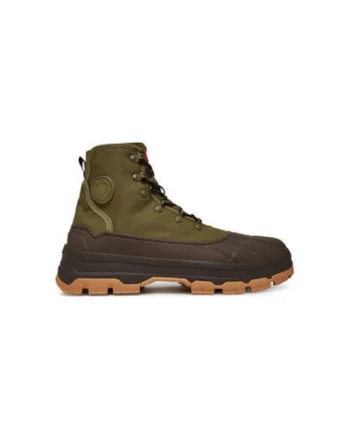 Ghete barbati  HFRM0053251, Sintetic, Verde