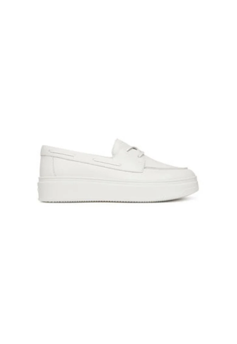 Espadrile dama  14016619, Piele naturala, Alb