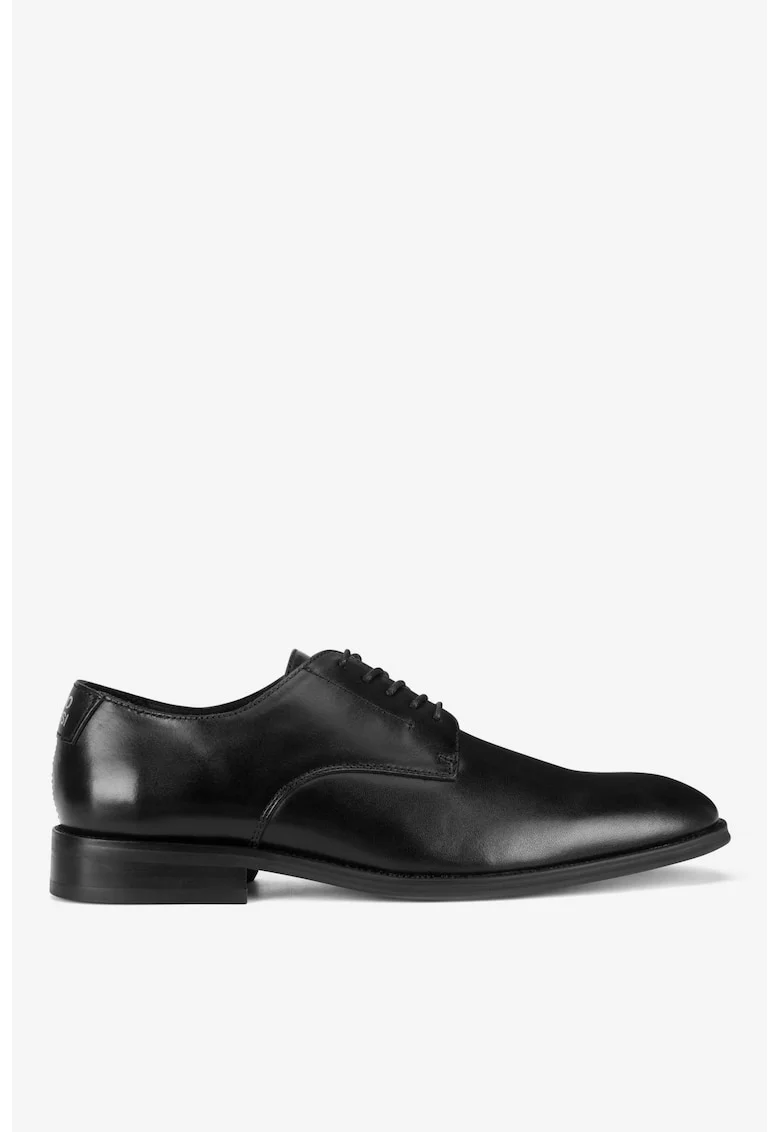 Pantofi barbati  5904862305851, Piele naturala, Negru, Negru