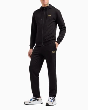 Trening EA7 TRAIN CORE ID M T-SUIT HOODIE FZ OH COFT CC