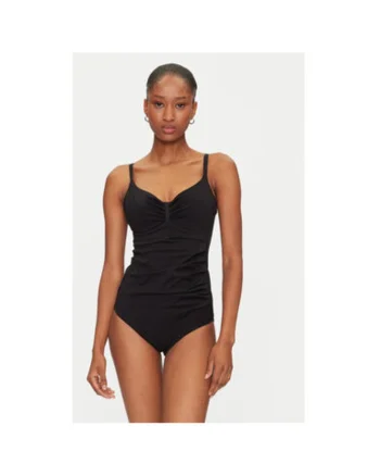 Costum de baie dama  C16VR0 011, Poliamida/Elastan, Negru, Negru
