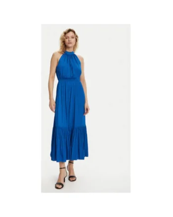 Rochie dama  222-RAMAGE, Poliester, Albastru, Albastru