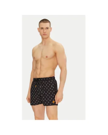 Pantaloni scurti de baie barbati  DW1222M-SIPO20, Poliester, Negru, Negru