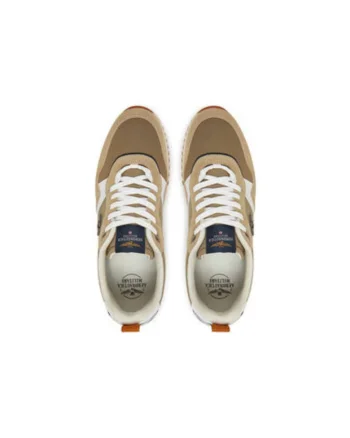 Pantofi sport barbati, 251SC283CT3544,  Piele naturala, Bej