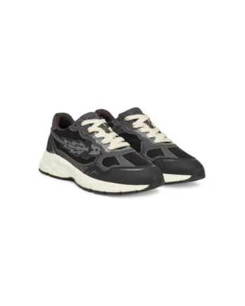 Pantofi sport barbati, BB5021 EX310,  Textil, Negru