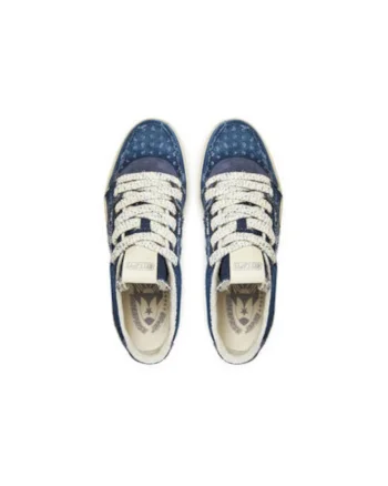 Pantofi sport barbati, BB5003 TX342,  Textil, Bleumarin