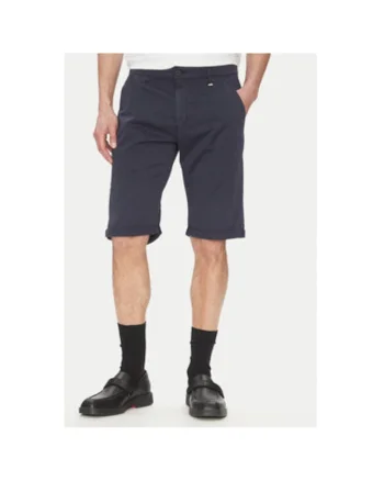 Pantaloni scurti barbati  265812 552829, Bumbac/Elastan, Bleumarin, Bleumarin