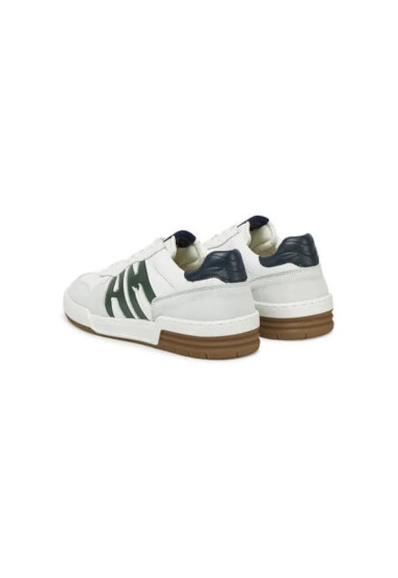 Pantofi sport barbati, 251SC300UXPL212,  Piele naturala, Alb