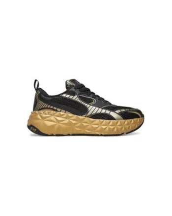 Pantofi sport barbati, X8X238 XK431,  Emporio Armani, Piele ecologica, Negru