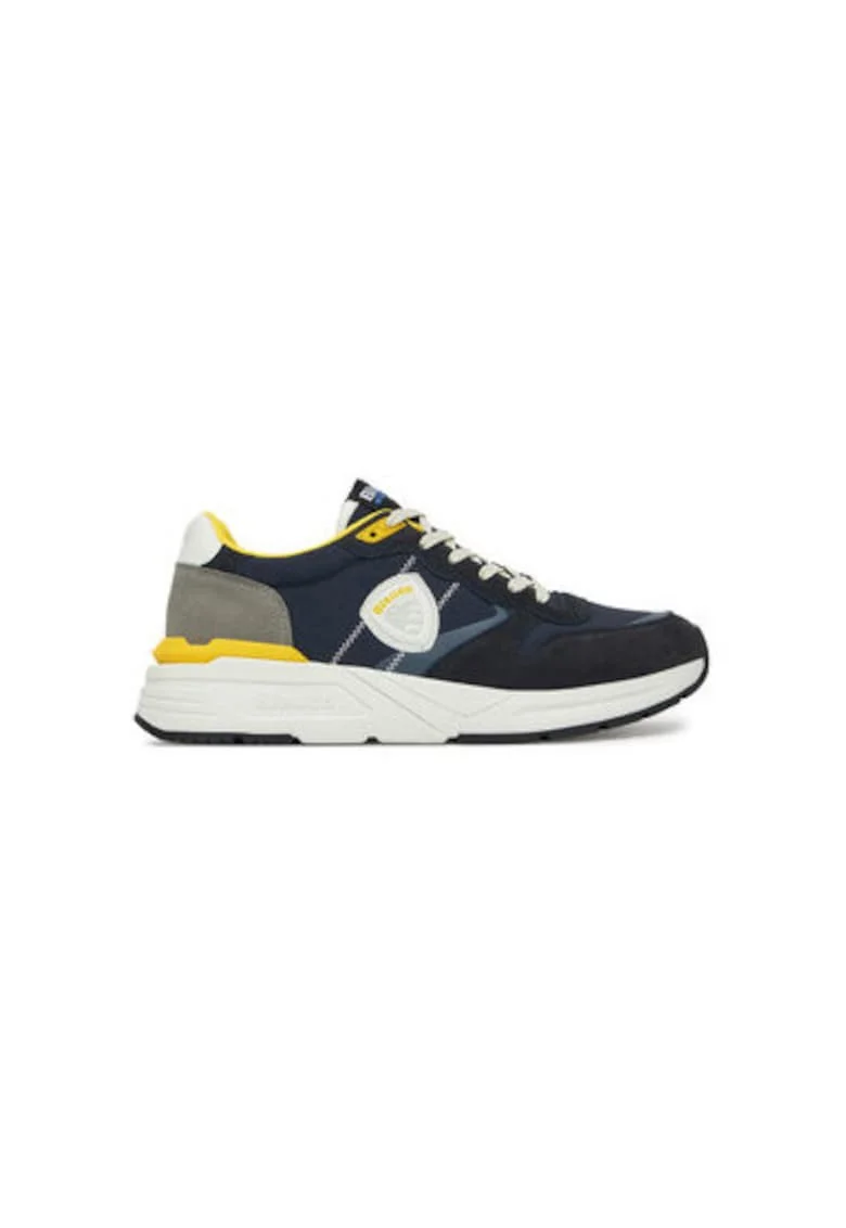 Pantofi sport barbati, S5RAY01/NYN,  Textil, 44 EU, Bleumarin/Gri, Gri/Bleumarin
