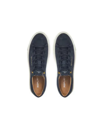 Pantofi sport barbati, GMZ6U .000.C0001L,  Piele naturala, Bleumarin, Bleumarin