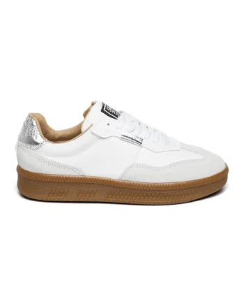 Pantofi sport low-cut cu sireturi Euphoria, Gri deschis/Alb optic/Argintiu