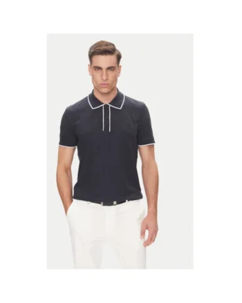 Tricou Polo barbati  B4 10063.5283, In/Bumbac, Bleumarin, Bleumarin