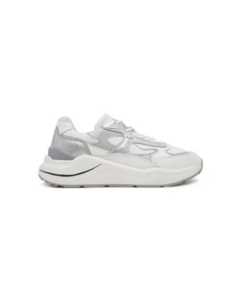 Pantofi sport dama, W421-FG-LM, D A T E, Piele naturala, Multicolor