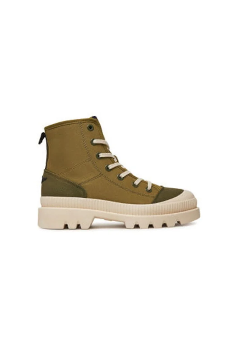 Pantofi sport dama, 251SC305DCT3541,  Piele naturala, Verde