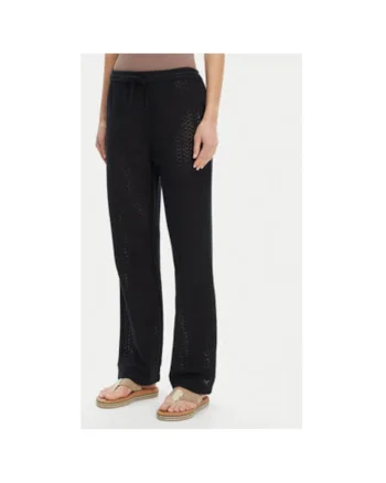 Pantaloni dama  ERJX603437, Bumbac, Negru, Negru