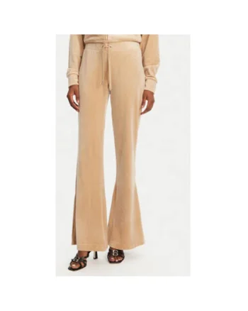 Pantaloni de trening dama  JCWBJ125304, Sintetic, S INTL, Bej