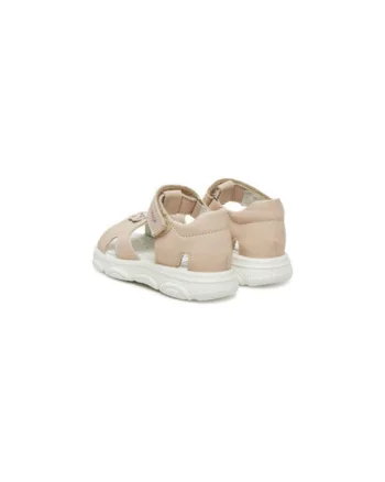 Sandale fete, 7871911,  Piele naturala, Bej, Bej