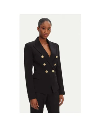 Sacou dama  DF1SG008VB00, Viscoza, 34 EU, Negru