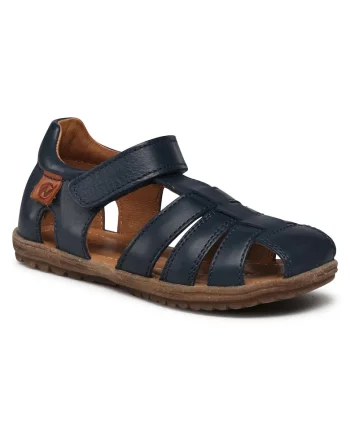 Sandale baieti,  SEE, Naturino, Piele naturala, Bleumarin, Bleumarin