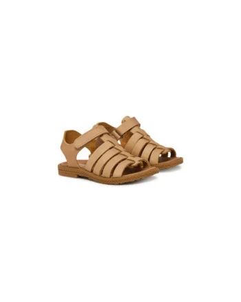 Sandale fete, 7889611,  Piele naturala, 27 EU, Maro