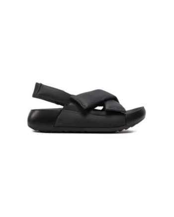 Sandale dama, 20665301001,  Piele naturala, Negru
