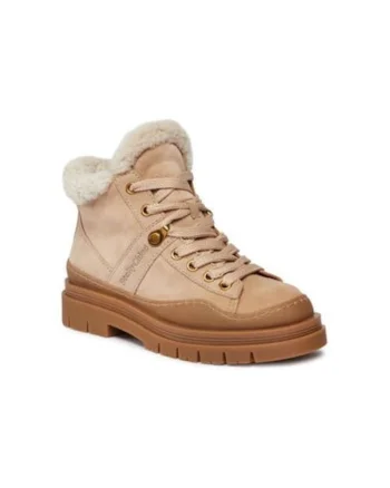 Botine dama See By Chloe, SB41082A, Piele naturala, 40 EU, Bej