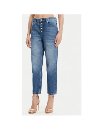 Pantaloni dama  Bumbac, Albastru, Albastru