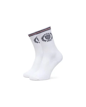 Sosete inalte unisex unisex  251CZ015DL561, Textil, Alb