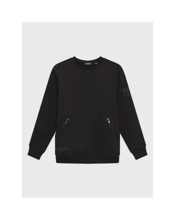 Bluza Baieti,  301112075, Bumbac, Negru
