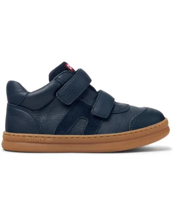 Pantofi sport cu velcro Runner Four, Albastru inchis