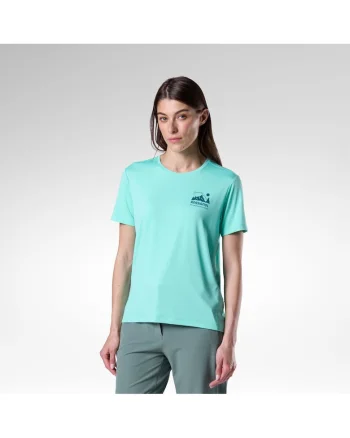 Tricou dama  W GRAPHIC ACTIVE TEE, verde menta, Verde menta