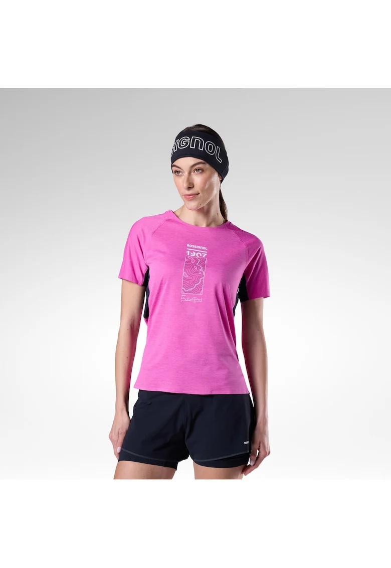 Tricou dama  W SAPA ULTRA TEE, culoare roz, marimea, Roz
