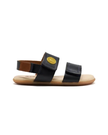 Sandale din piele cu inchidere velcro Lenroot, Albastru royal/Bleumarin