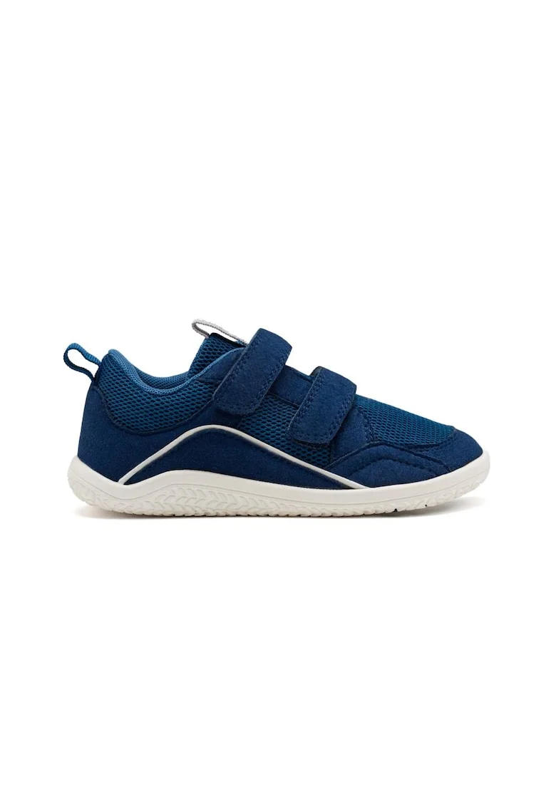 Pantofi sport din cu inchidere velcro si garnituri din plasa - 45375, Albastru royal/Bleumarin
