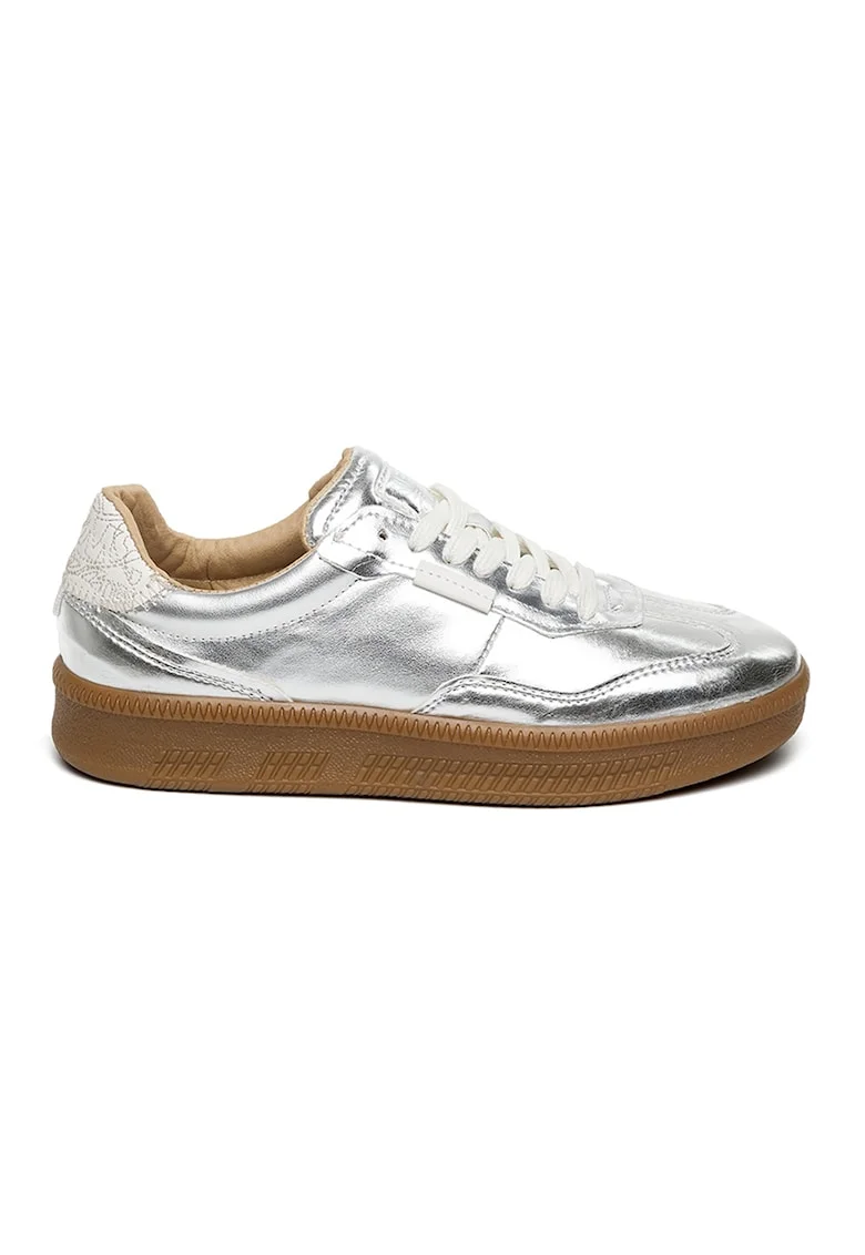 Pantofi sport low-cut cu sireturi Euphoria, Argintiu