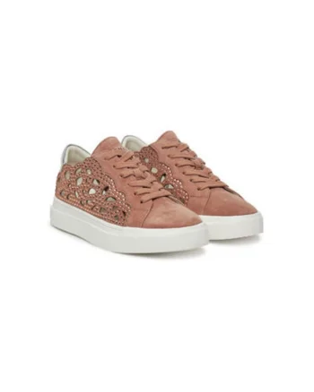 Pantofi sport dama, V250223,  Piele naturala, Roz