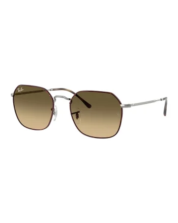 Ochelari de soare unisex cu lentile in degrade, Argintiu