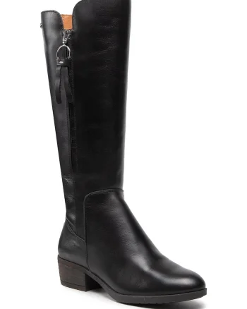 Ghete dama  W1U-9653, Piele naturala, 38 EU, Negru