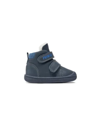 Ghete fete  6906811, Piele naturala, Bleumarin